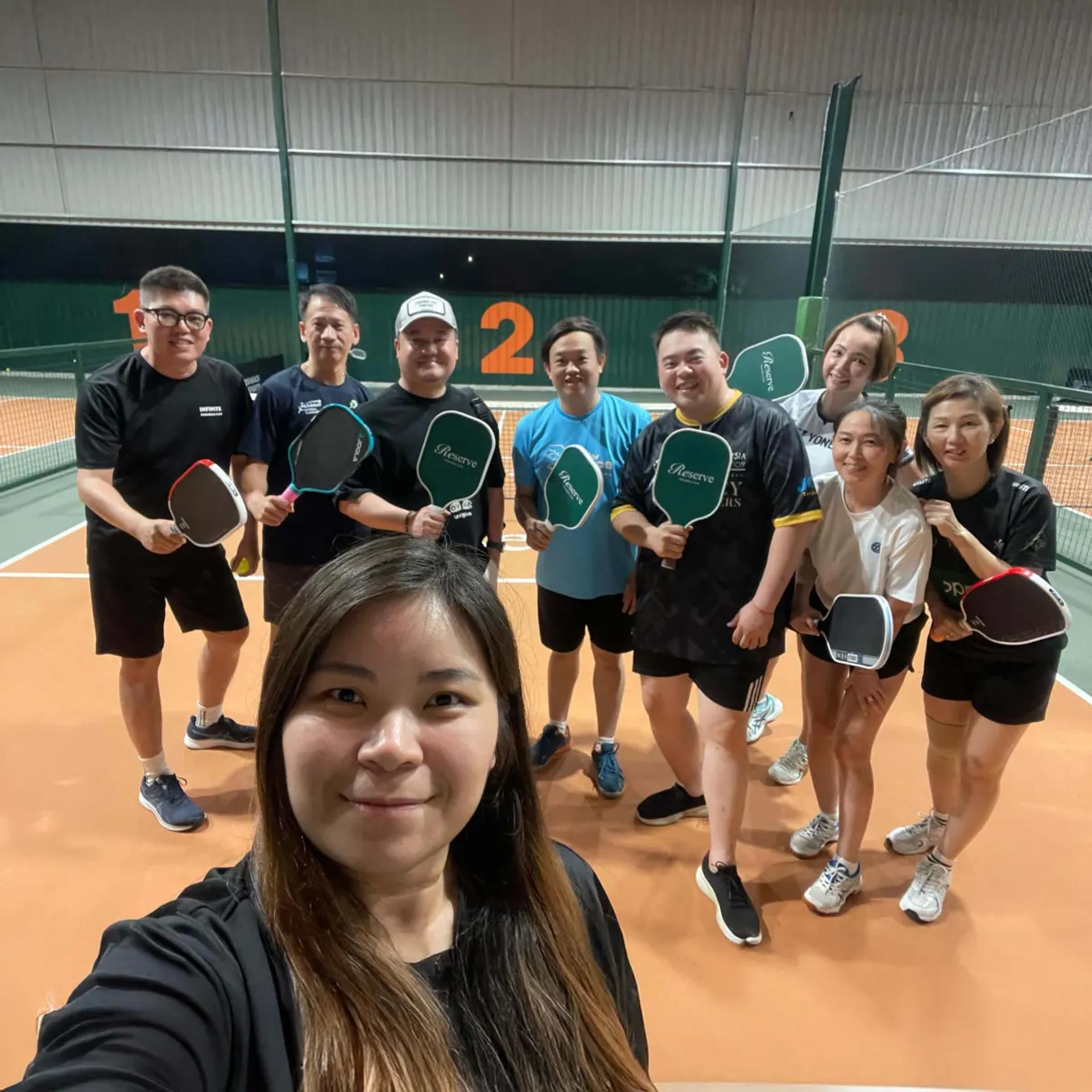 Averis Realty pickleball team