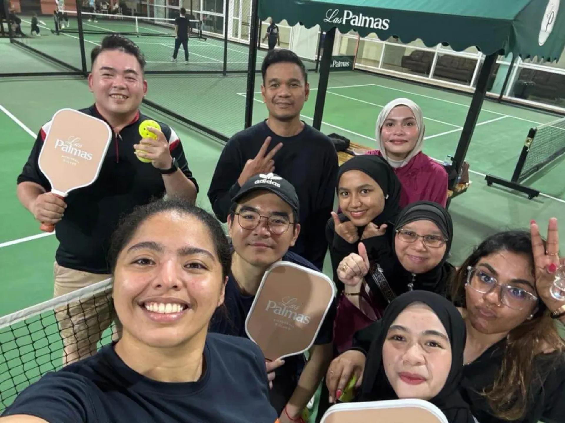 Averis Realty pickleball activity