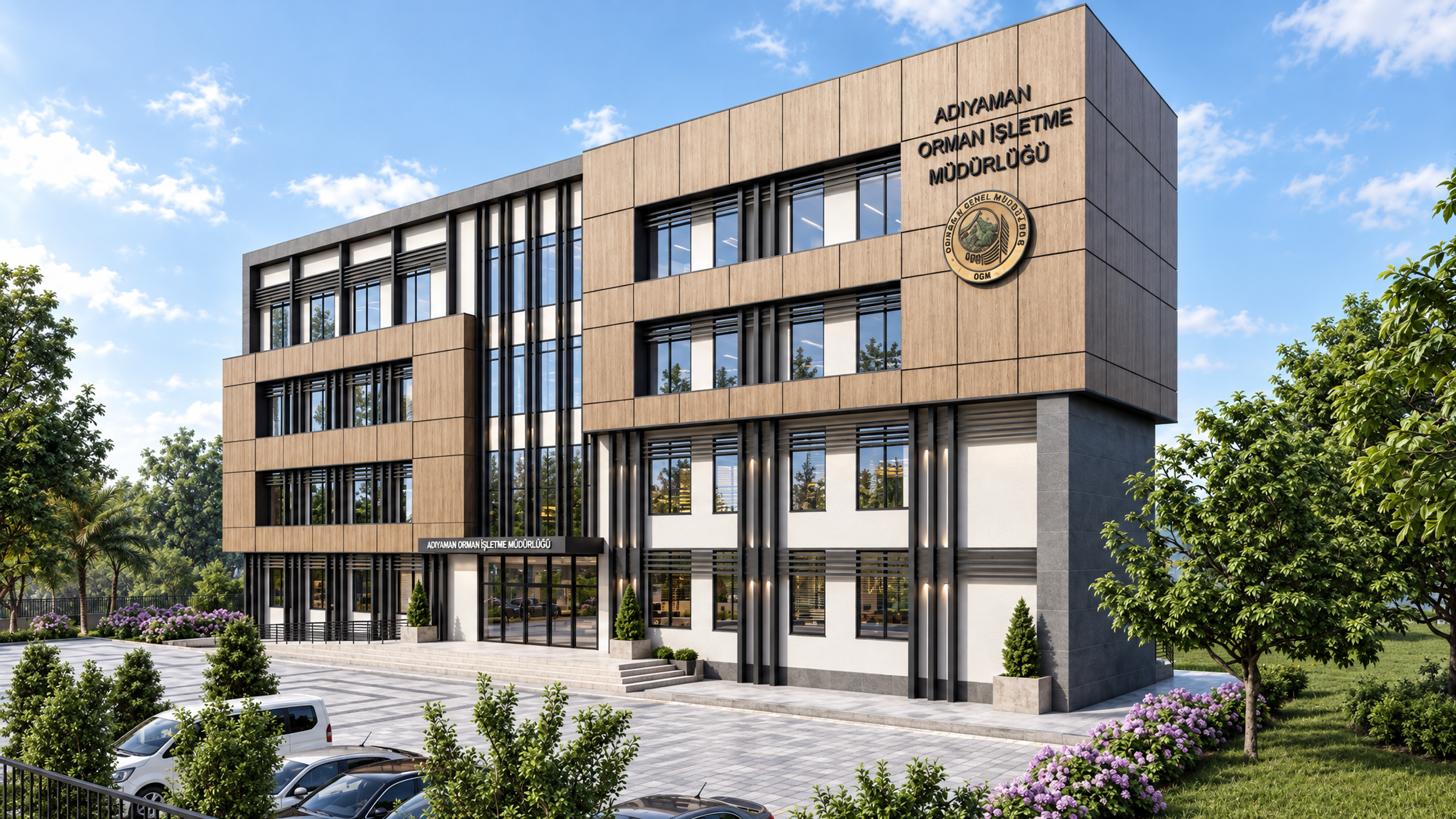 Adıyaman'da yaptığımız işletme binası. Radis Mimarlık