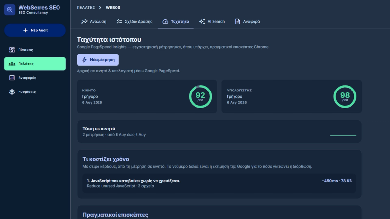 WebSerres SEO + Speed