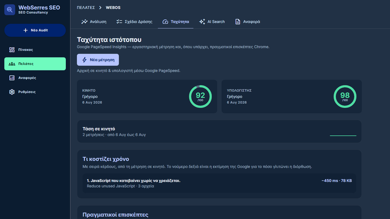 WebSerres SEO + Speed