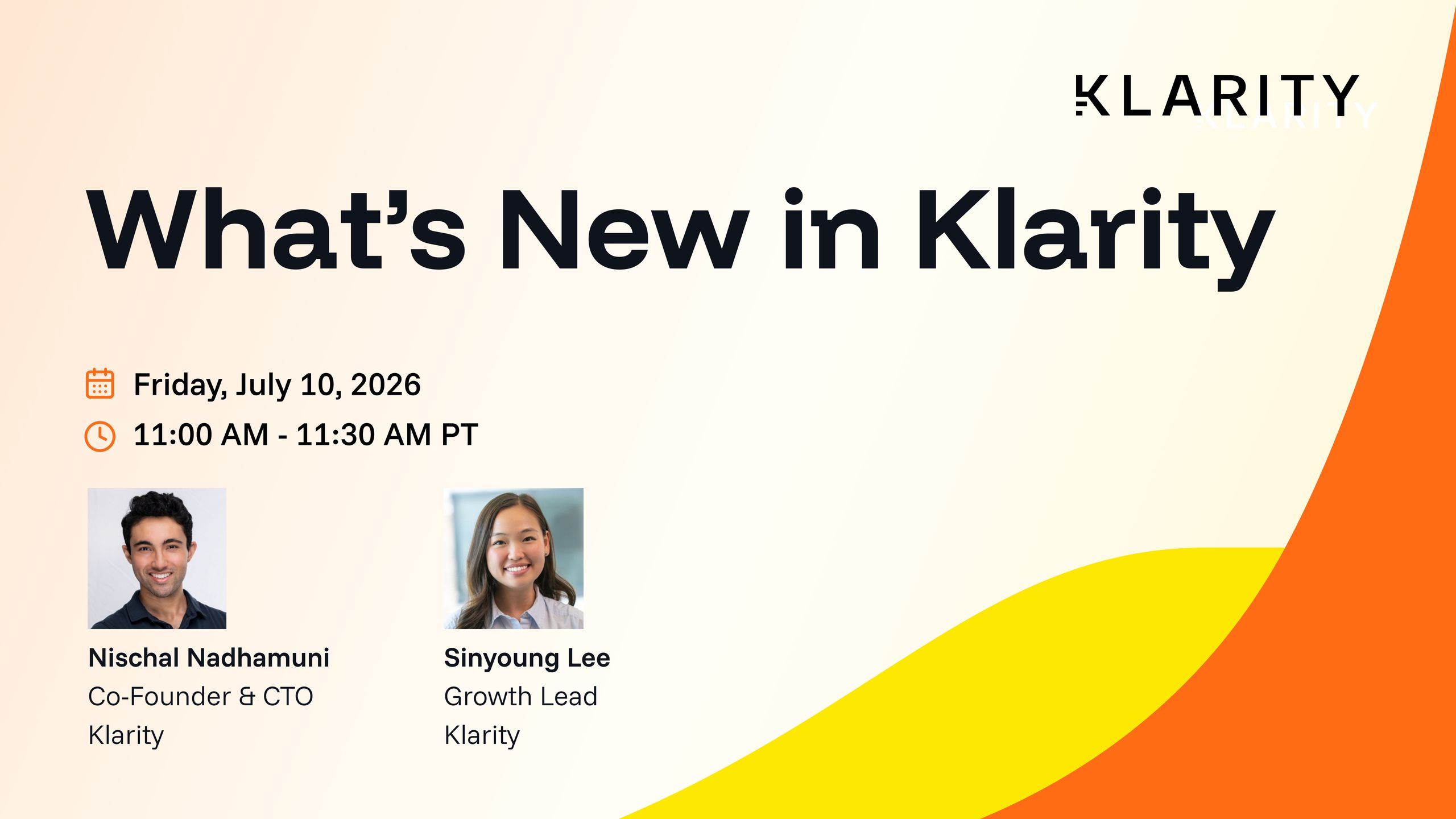 What's New in Klarity July 2026