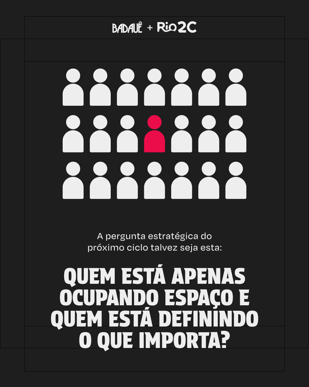 @rio2c & @alabadaue