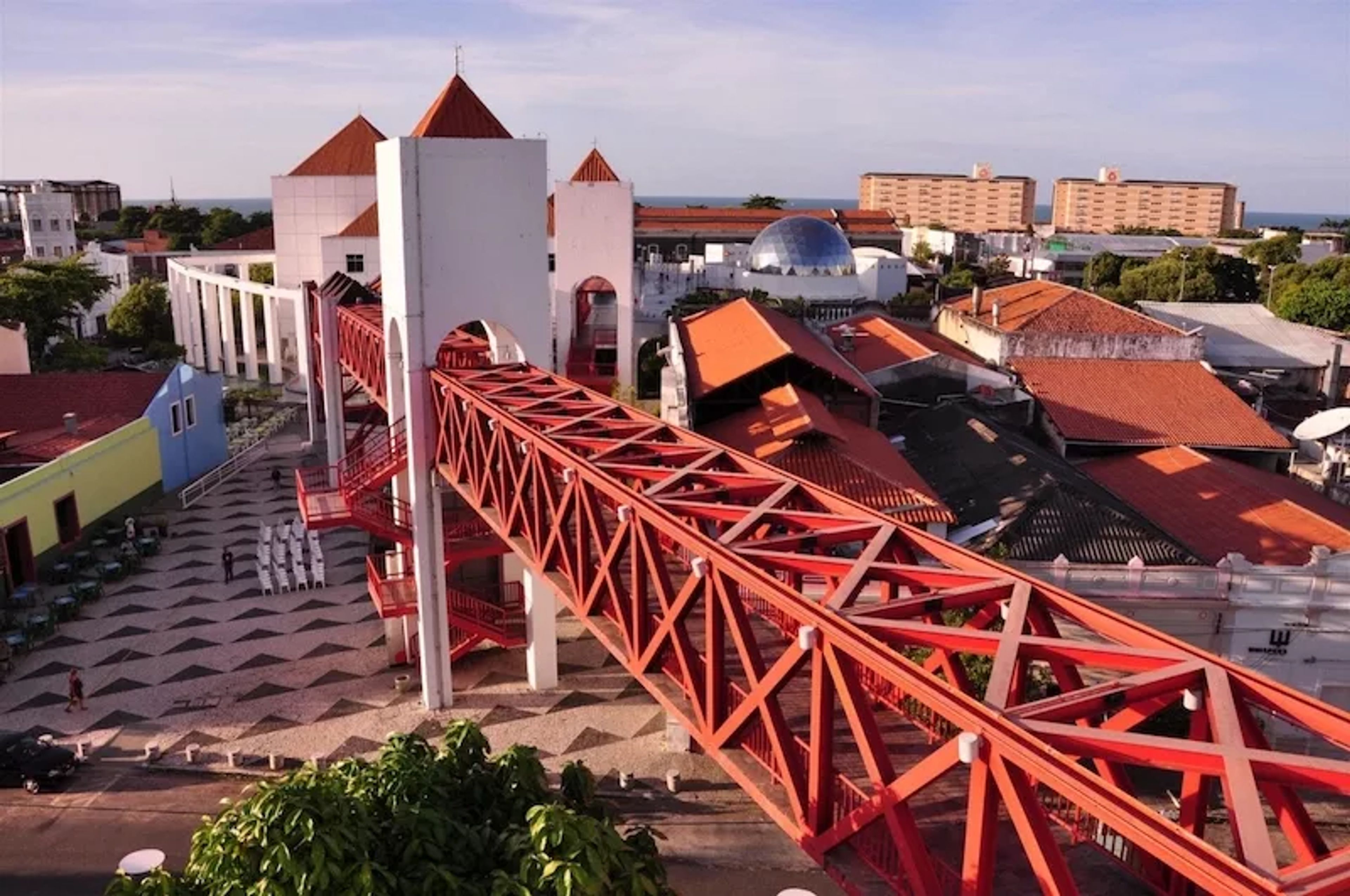 Centro Cultural Dragão do Mar em Fortaleza onde acontece o Festival DFB 2026