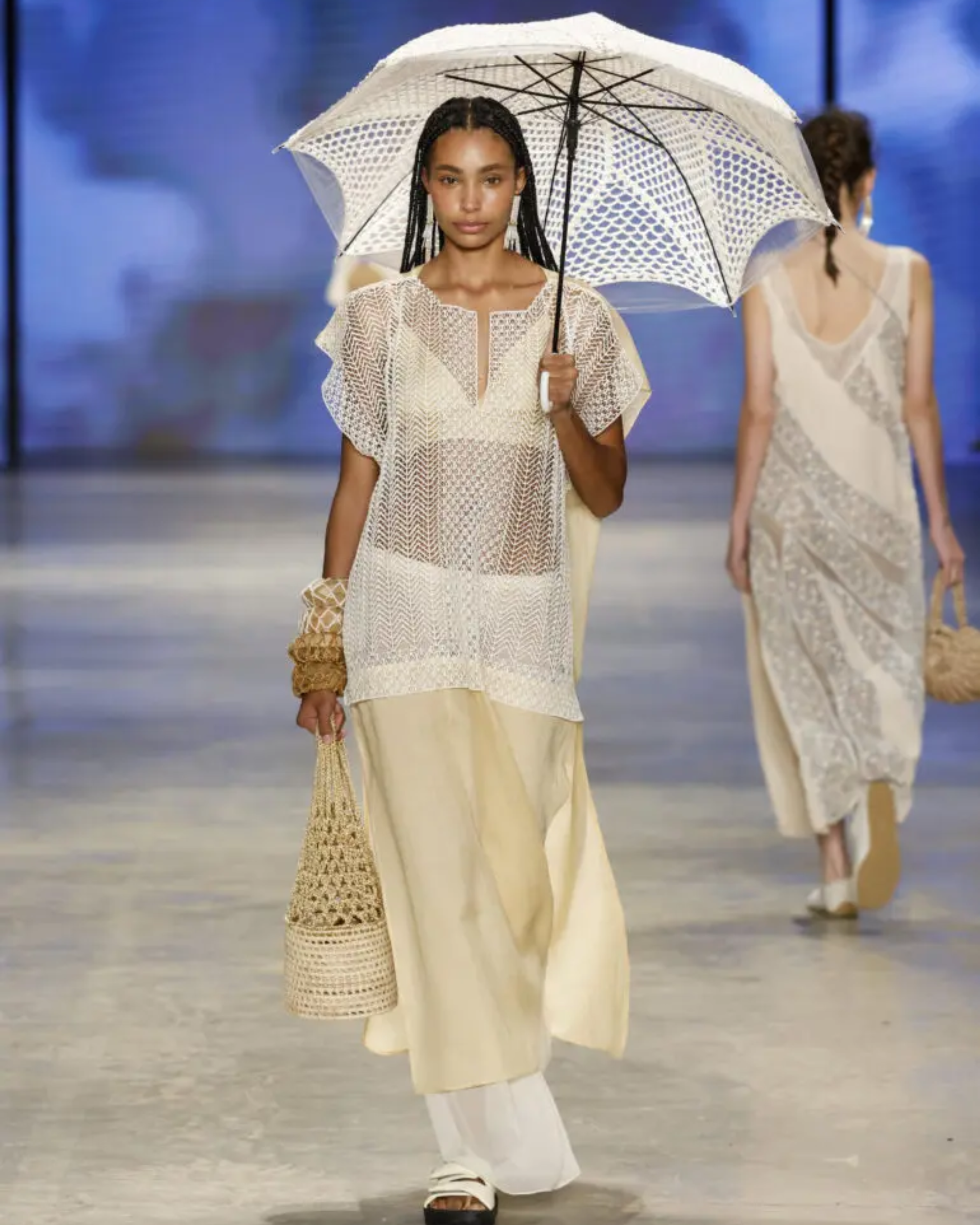 Catarina Mina leva o sertão e a chuva ao SPFW N61 com novas técnicas artesanais e upcycling 
 
 
 

, imagem 3