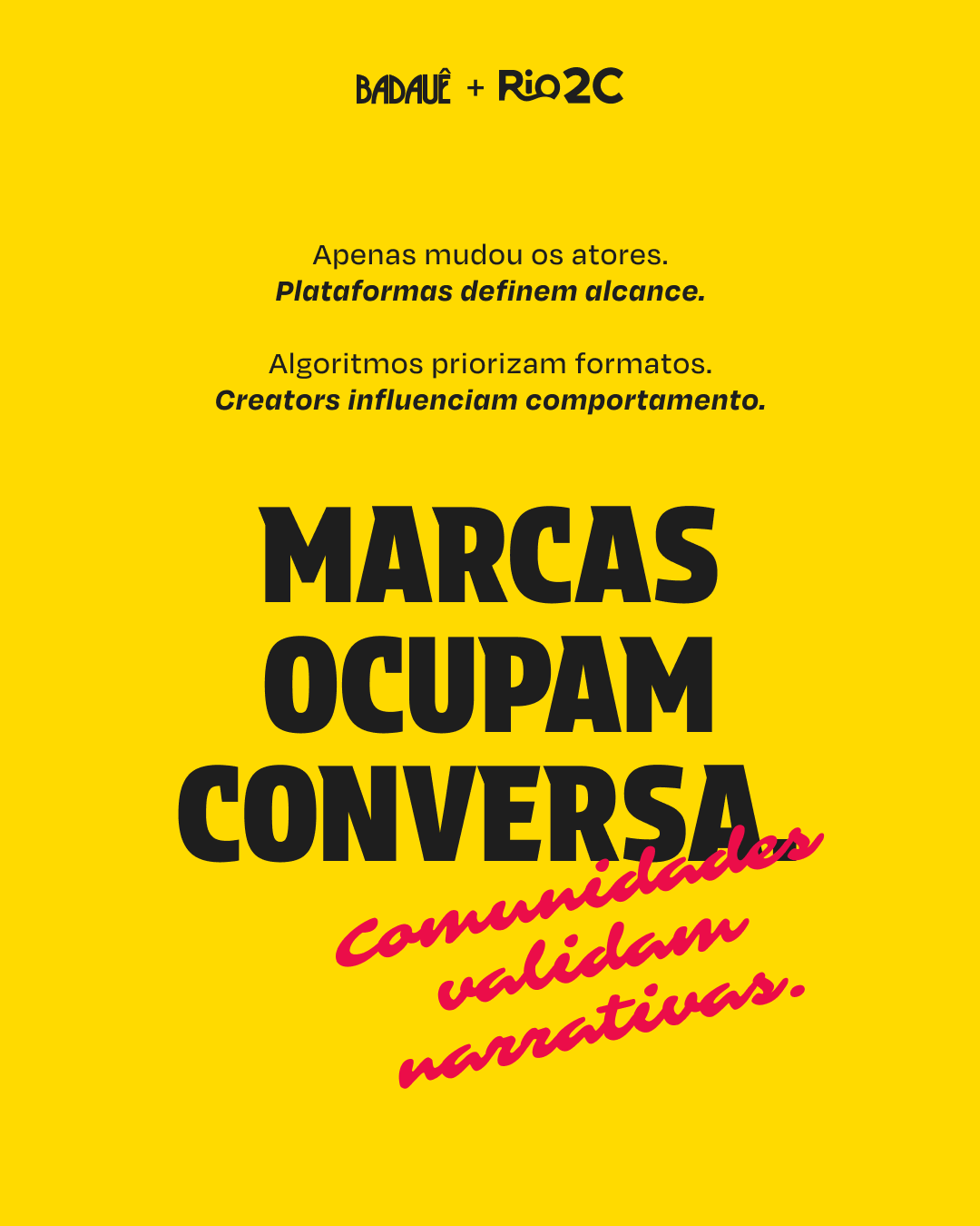 @rio2c & @alabadaue