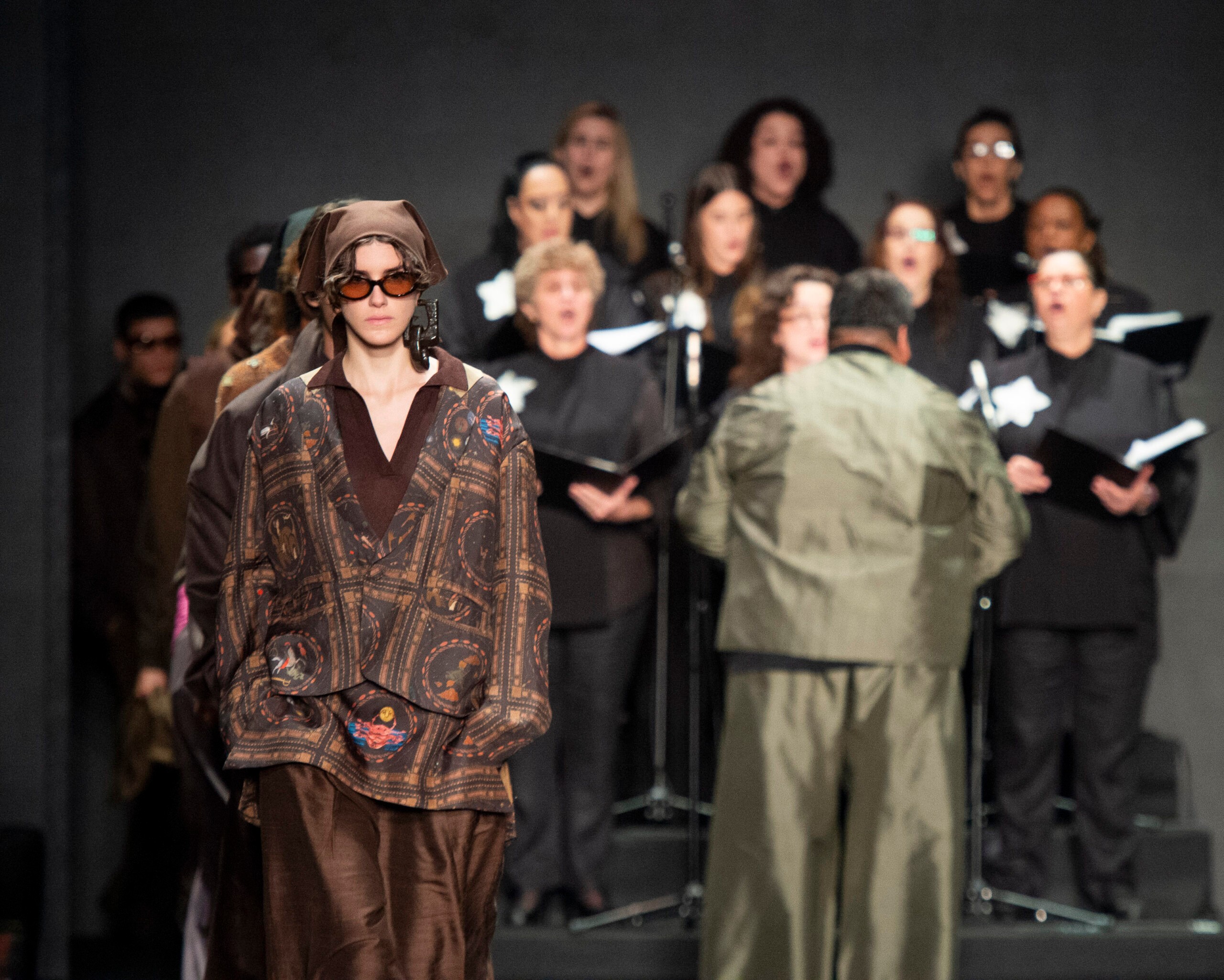 Looks da coleção Akáshica, da Handred, apresentada no Inverno 2026 com pesquisa sobre memória, tempo e identidade.