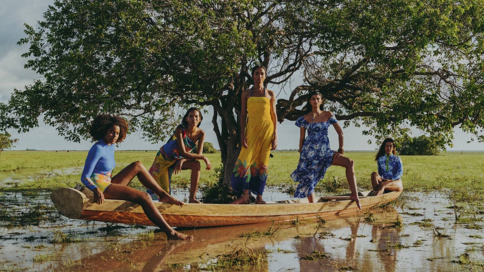 Campanha FARM Etc e Rip Curl na Pororoca do Rio Mearim, Maranhão