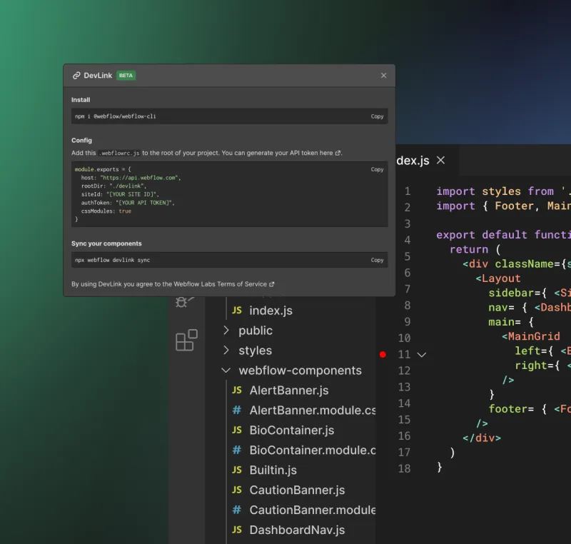 Webflow DevLink: A Game-Changer for Development