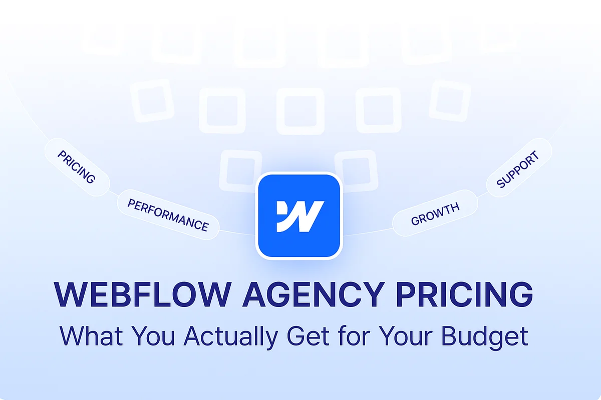 Webflow Agency Pricing: What You Actually Get
