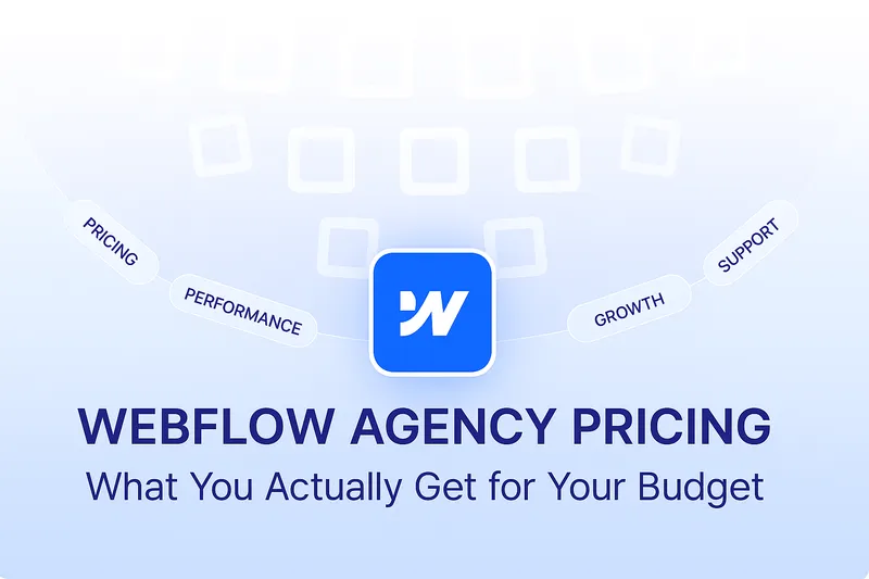 Webflow Agency Pricing: What You Actually Get