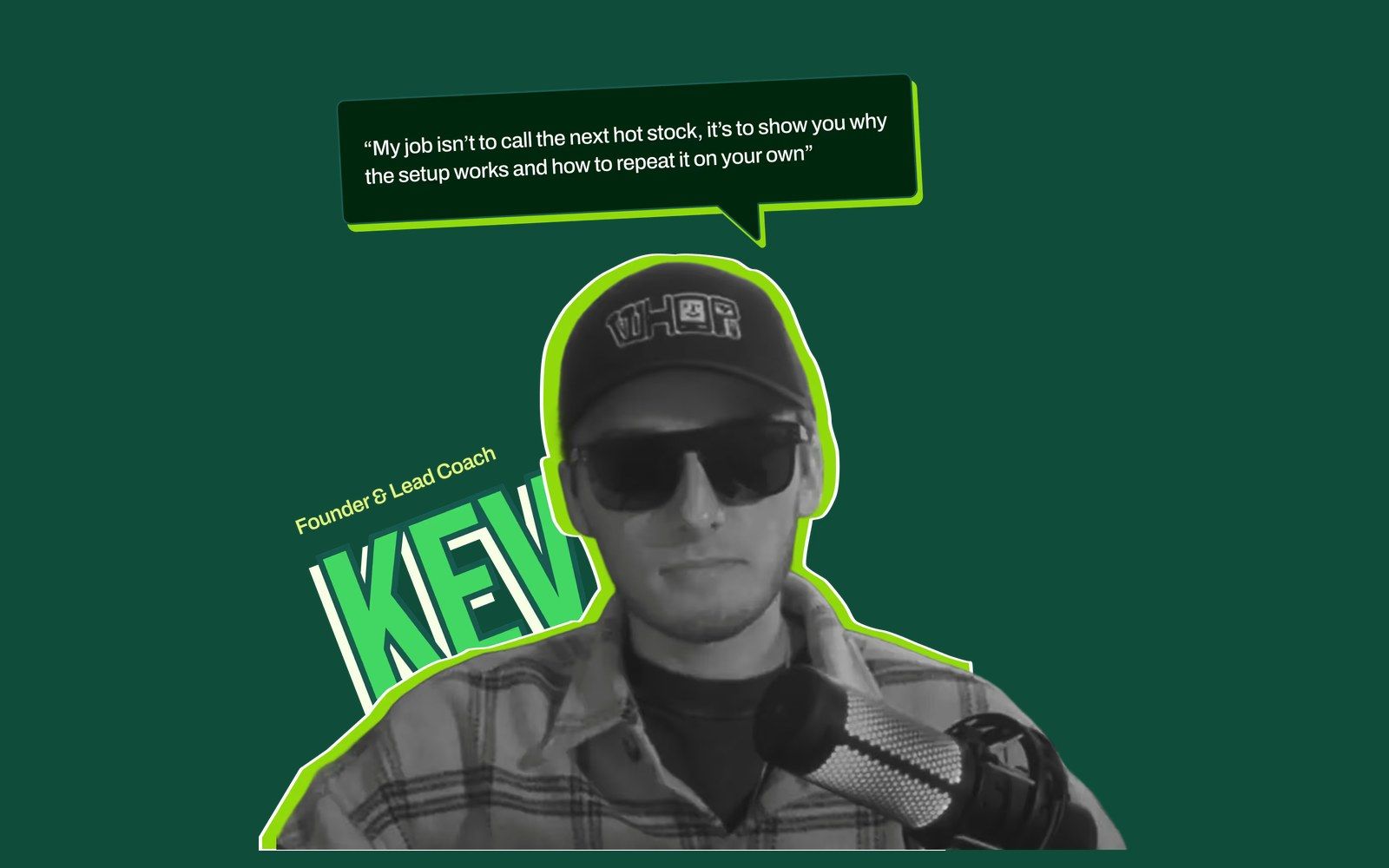 Kev, Founder and Lead Coach of TradeMomentum