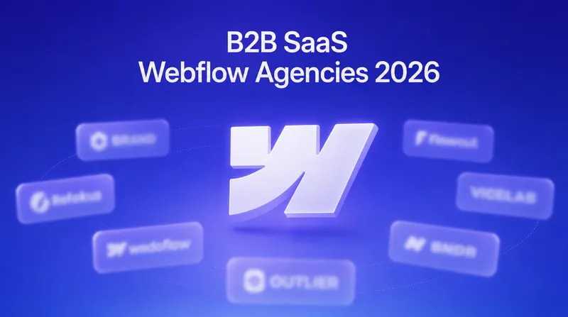 Best B2B SaaS Webflow Agencies 2026 (Ranked)
