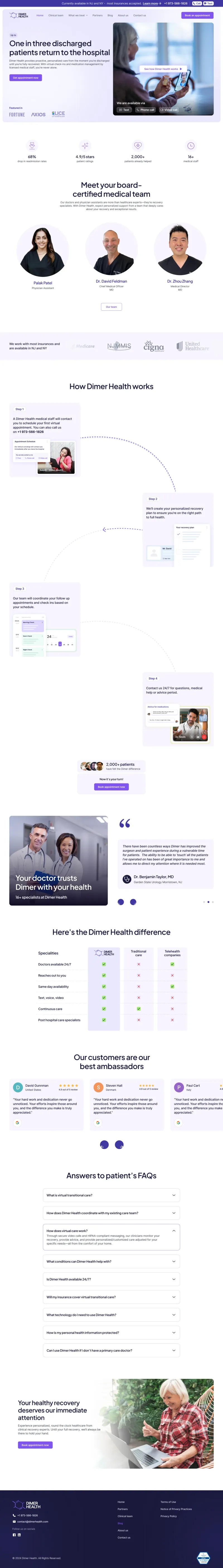 Transforming a Telehealth Brand and Website