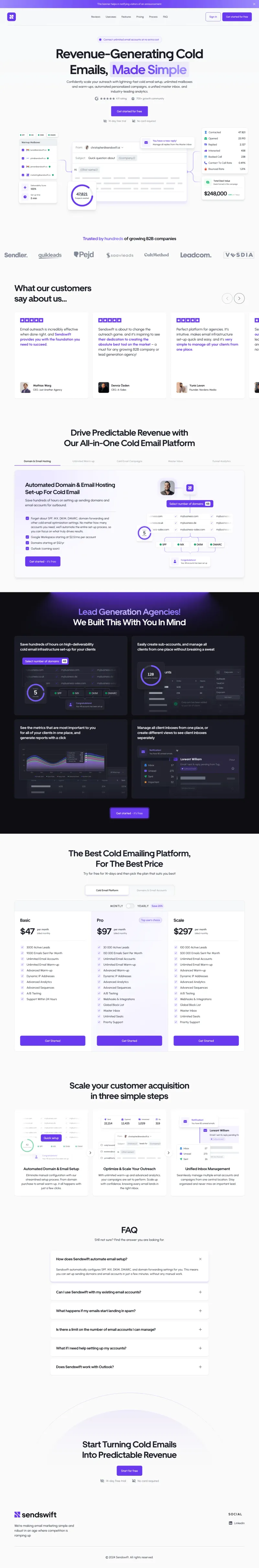 Saas Landing Page