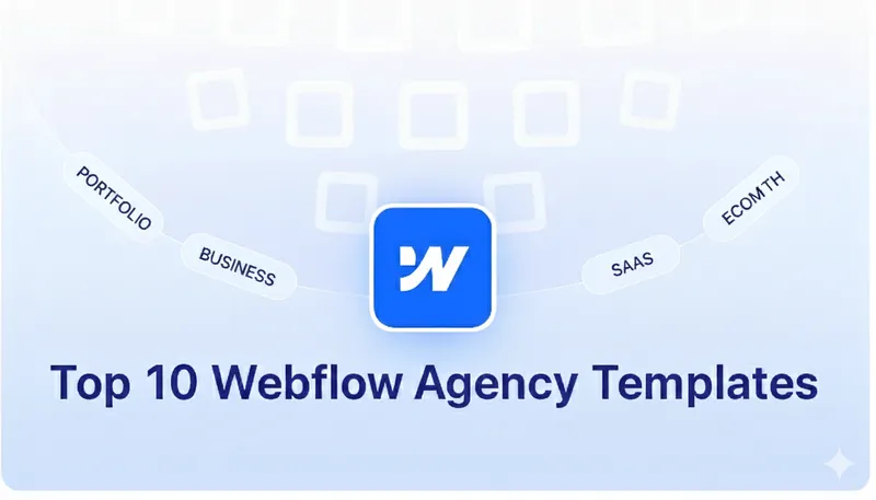 Top 10 Webflow Agency Templates for 2026