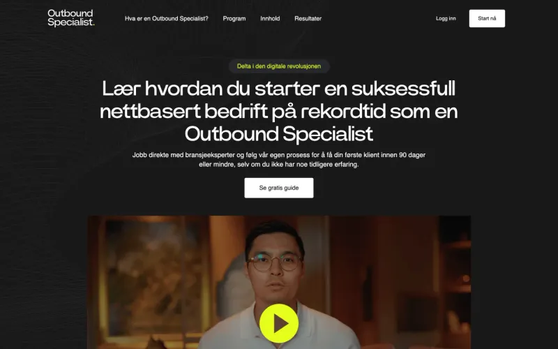 High-converting landing page