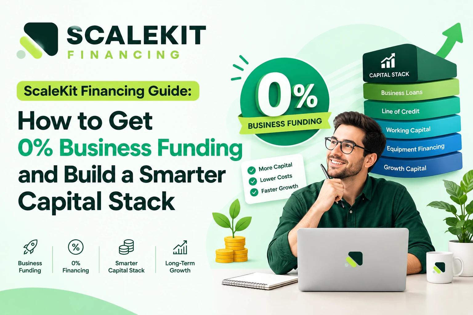 ScaleKit Financing Guide: How to Get 0% Business Funding and Build a Smarter Capital Stack