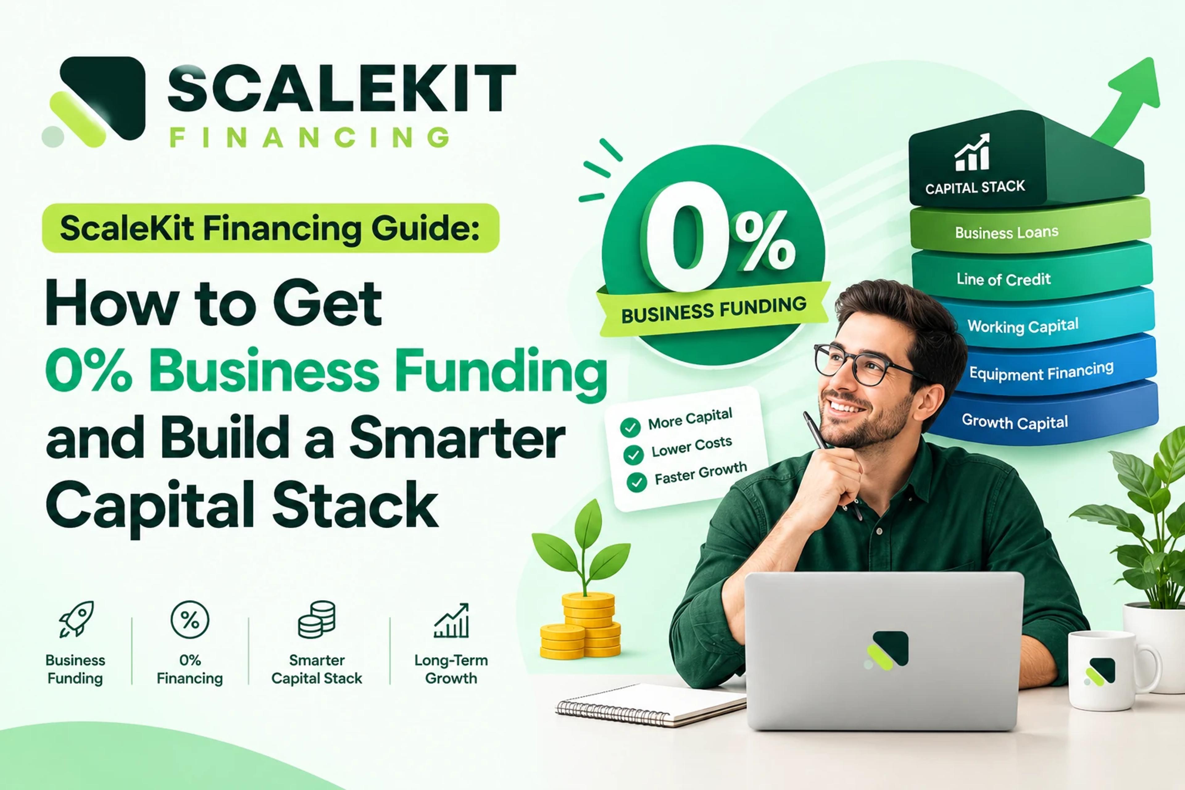 ScaleKit Financing Guide: How to Get 0% Business Funding and Build a Smarter Capital Stack