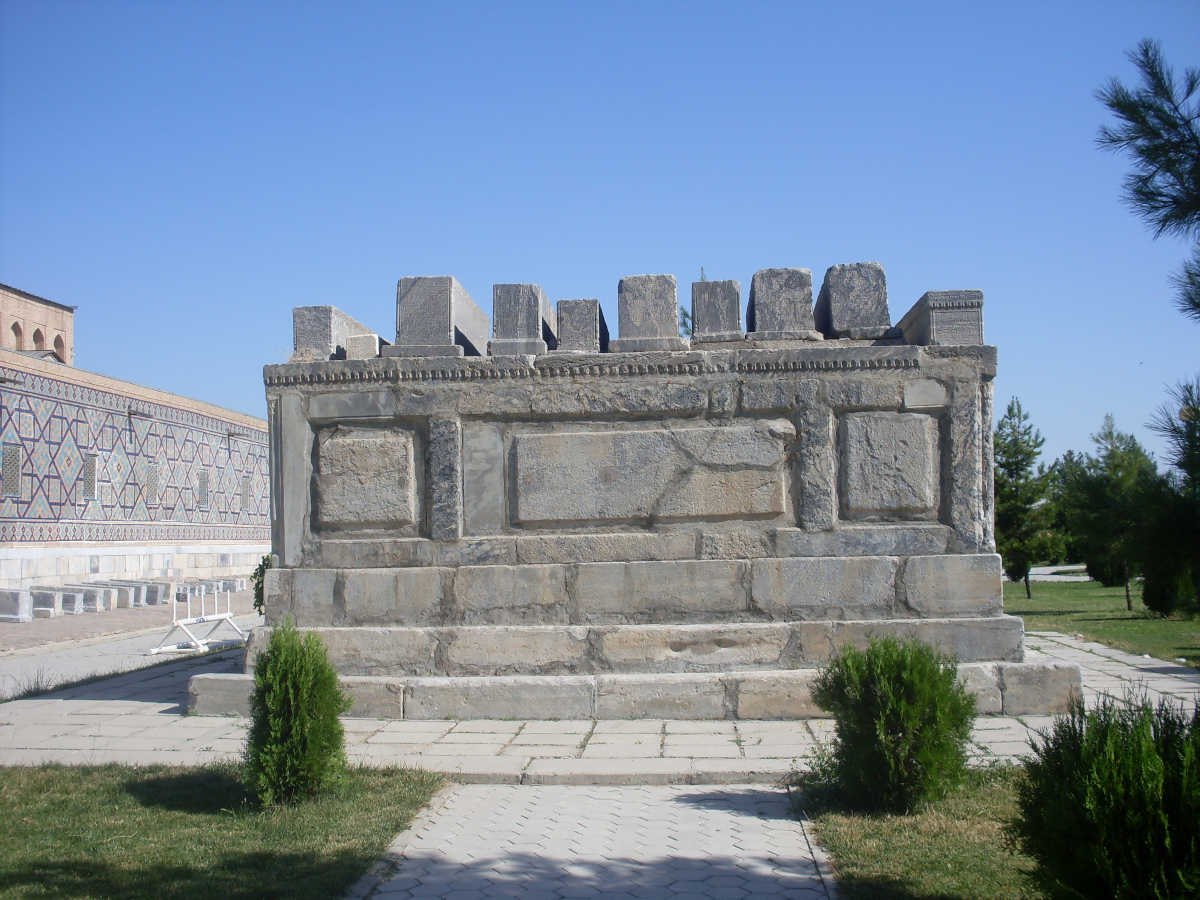 Le mausolée historique des Chaybanides, une attraction touristique célèbre à Samarcande, Ouzbékistan.