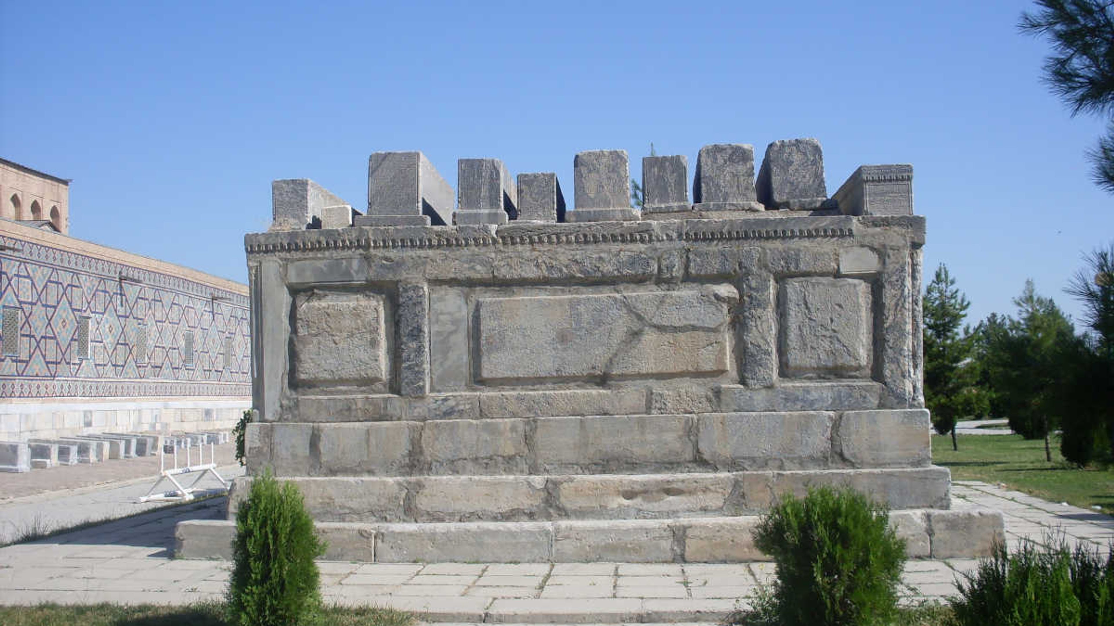 Le mausolée historique des Chaybanides, une attraction touristique célèbre à Samarcande, Ouzbékistan.