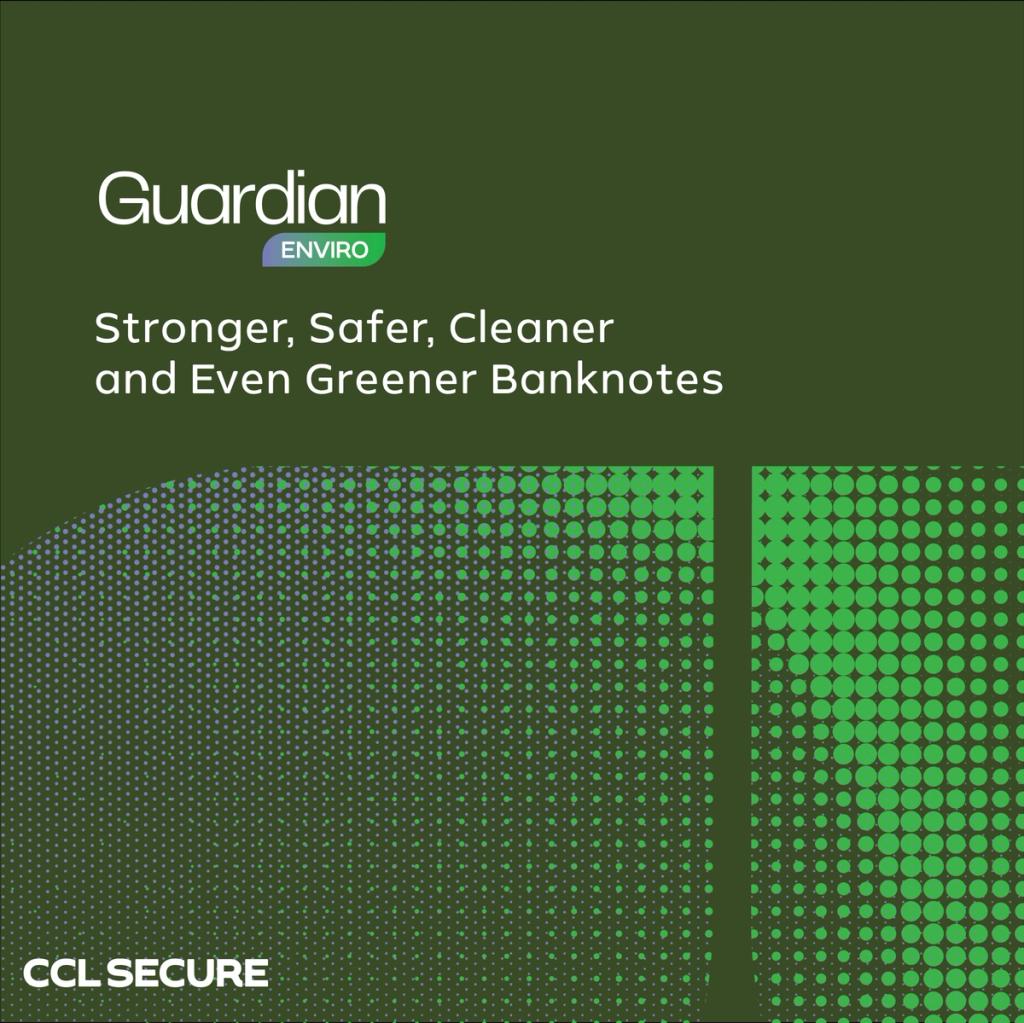 GUARDIAN™ ENVIRO - The Next Step in Sustainability for Central Banks              