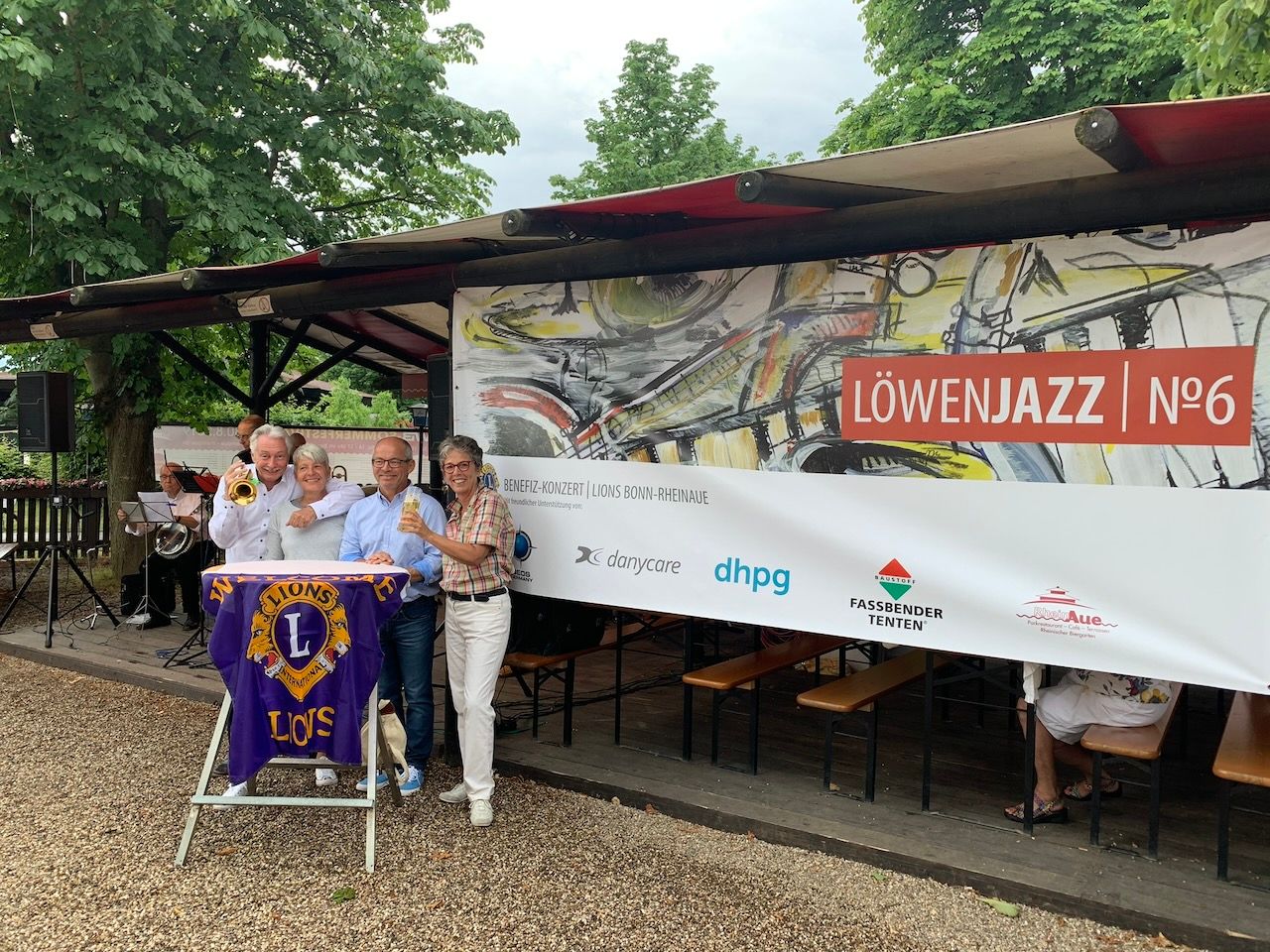 LöwenJazz in der Rheinaue – Dixie, Sonne und ein guter Zweck