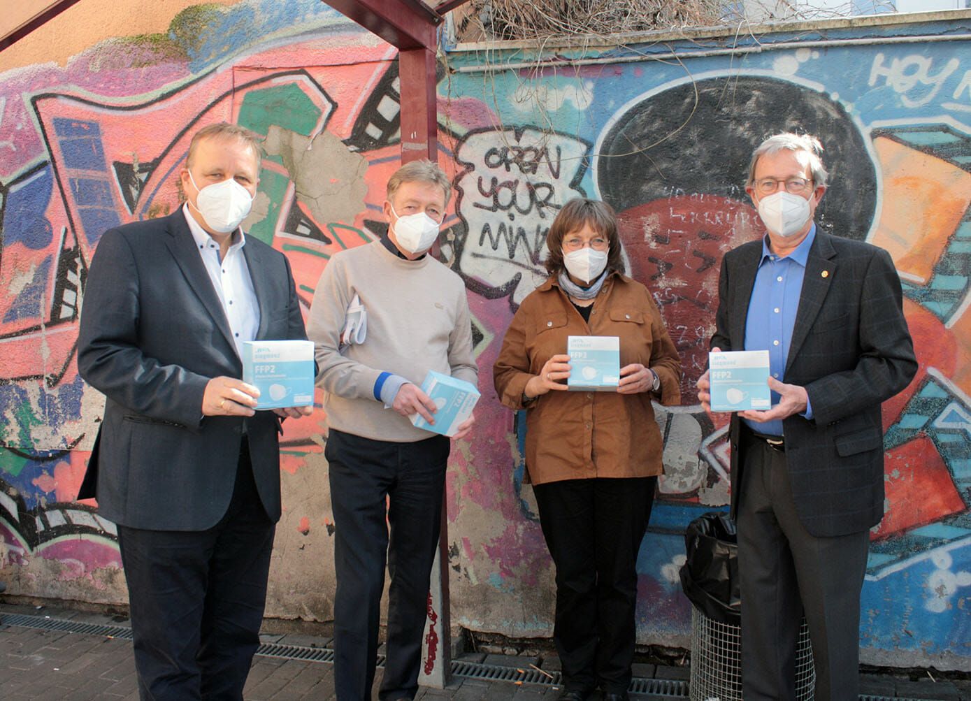 2.000 FFP2-Masken für den VFG Bonn – Schutz für die Verletzlichsten