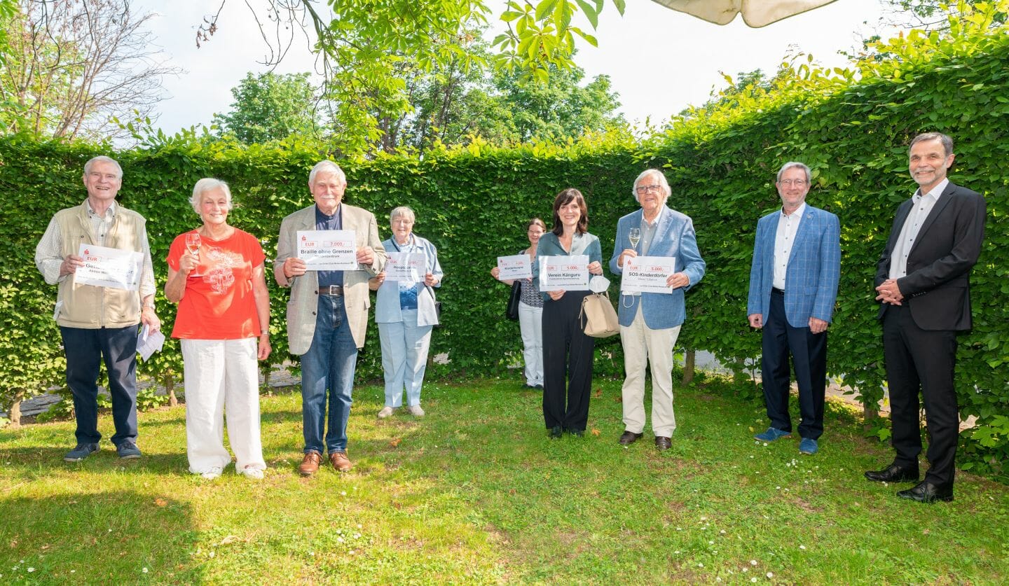 Digital, aber herzlich – Spendenübergabe 2021 trotz Pandemie