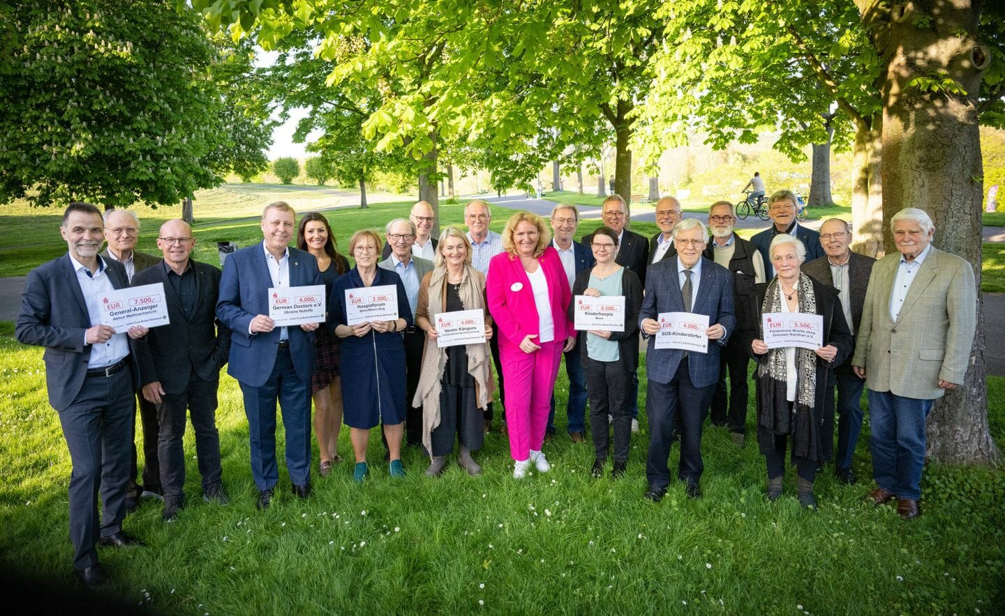 Lions Club Bonn-Rheinaue übergibt 31.000 Euro an gemeinnützige Organisationen