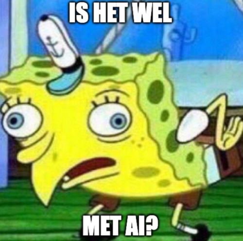 Gekke spongebob