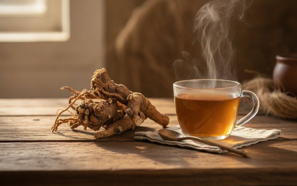1. Ce este valeriana (radacina de valeriana, ceai fierbinte, masa din lemn masiv)
