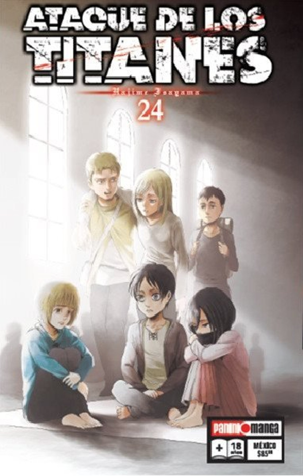 ATAQUE DE LOS TITANES 24 PANINI
