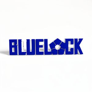LETRERO BLUE LOCK