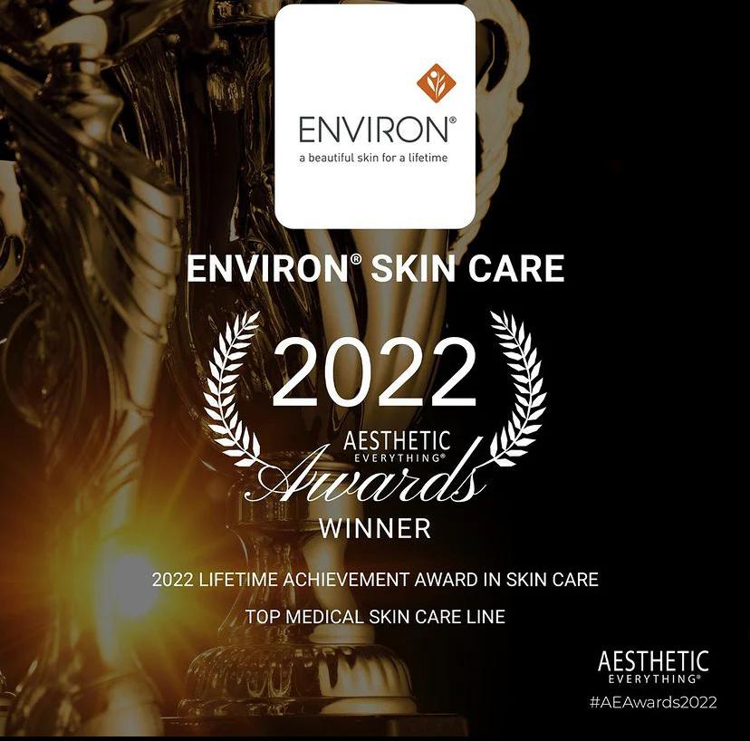 Environ 2022 Aesthetic Everything Awards Winner