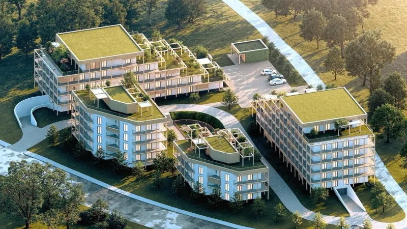 Osiedle budynków mieszkalnych wielorodzinnych w Grybowie