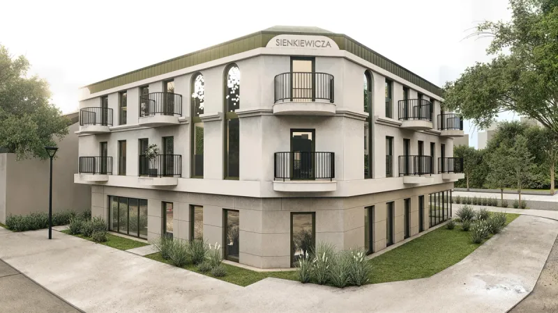 Budynek mieszkalny wielorodzinny przy ul. Sienkiewicza w Nowym Sączu