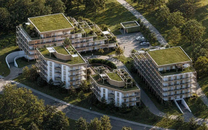Osiedle budynków mieszkalnych wielorodzinnych w Grybowie