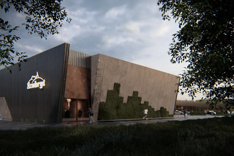 Park handlowy w Limanowej