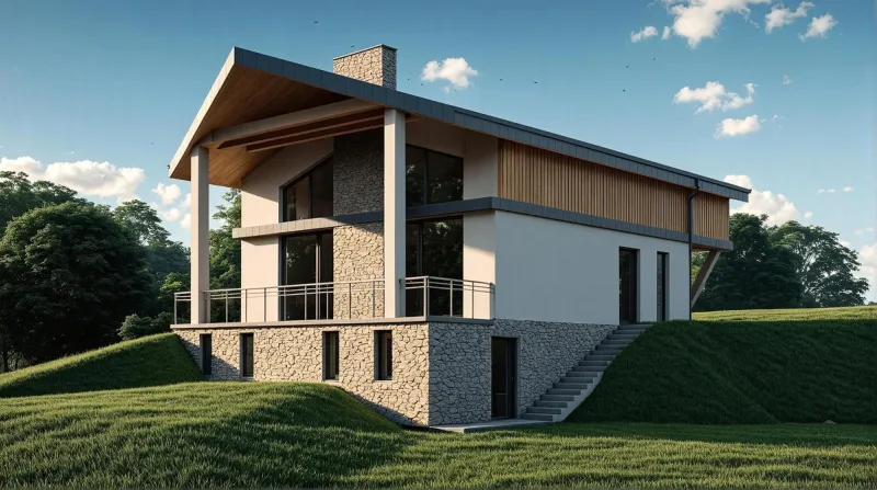 Budynek mieszkalny jednorodzinny w Librantowej