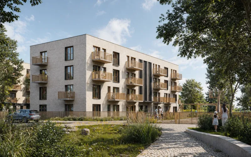 Projekt koncepcyjny zabudowy wielorodzinnej przy ul. Myśliwskiej w Nowym Sączu
