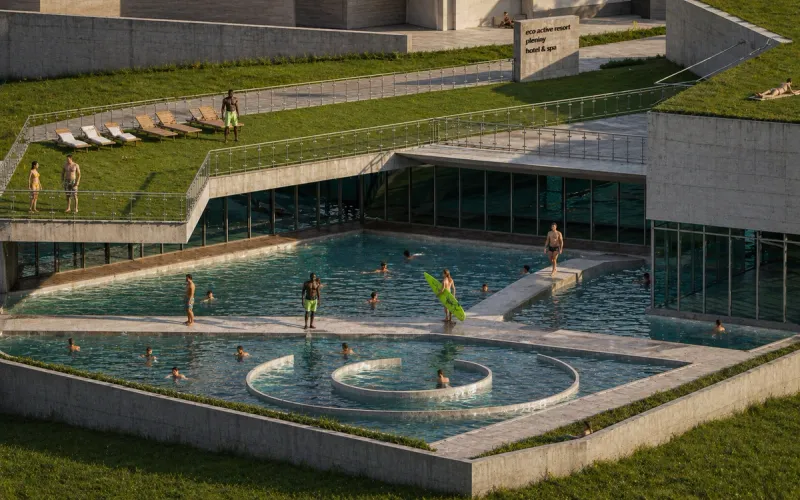Koncepcja resortu pieniny hotel & spa