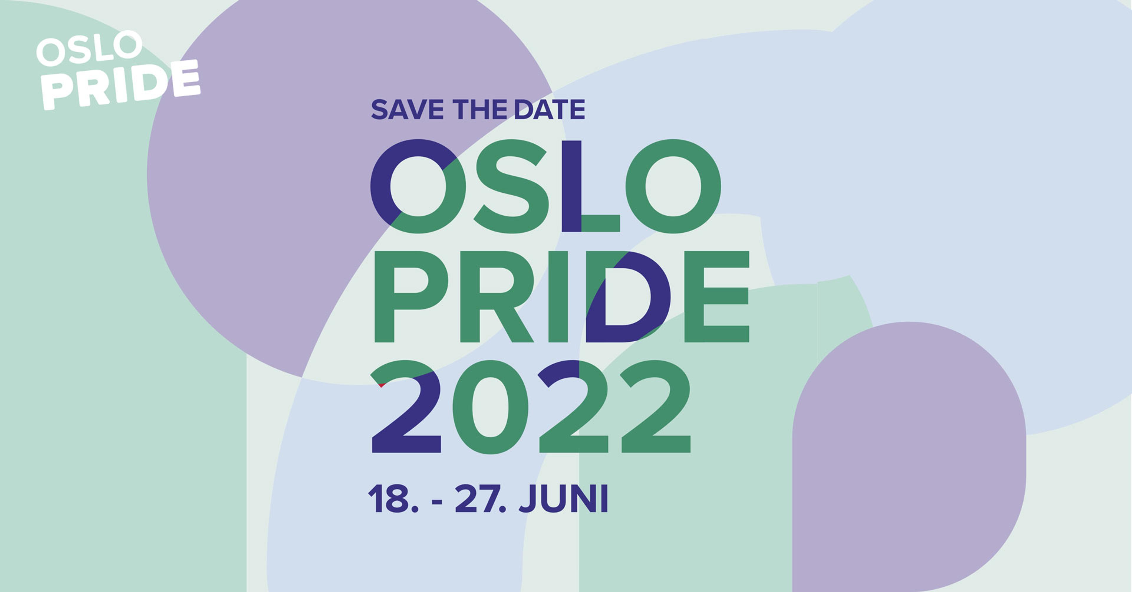 Logo for Oslo Pride 2022