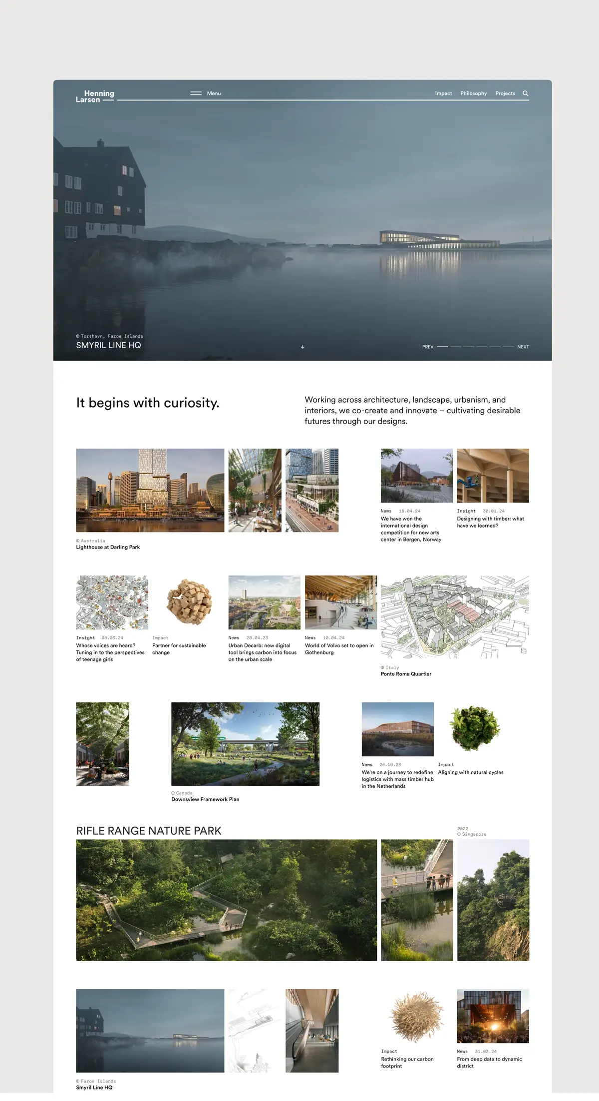 It begins with curiosity