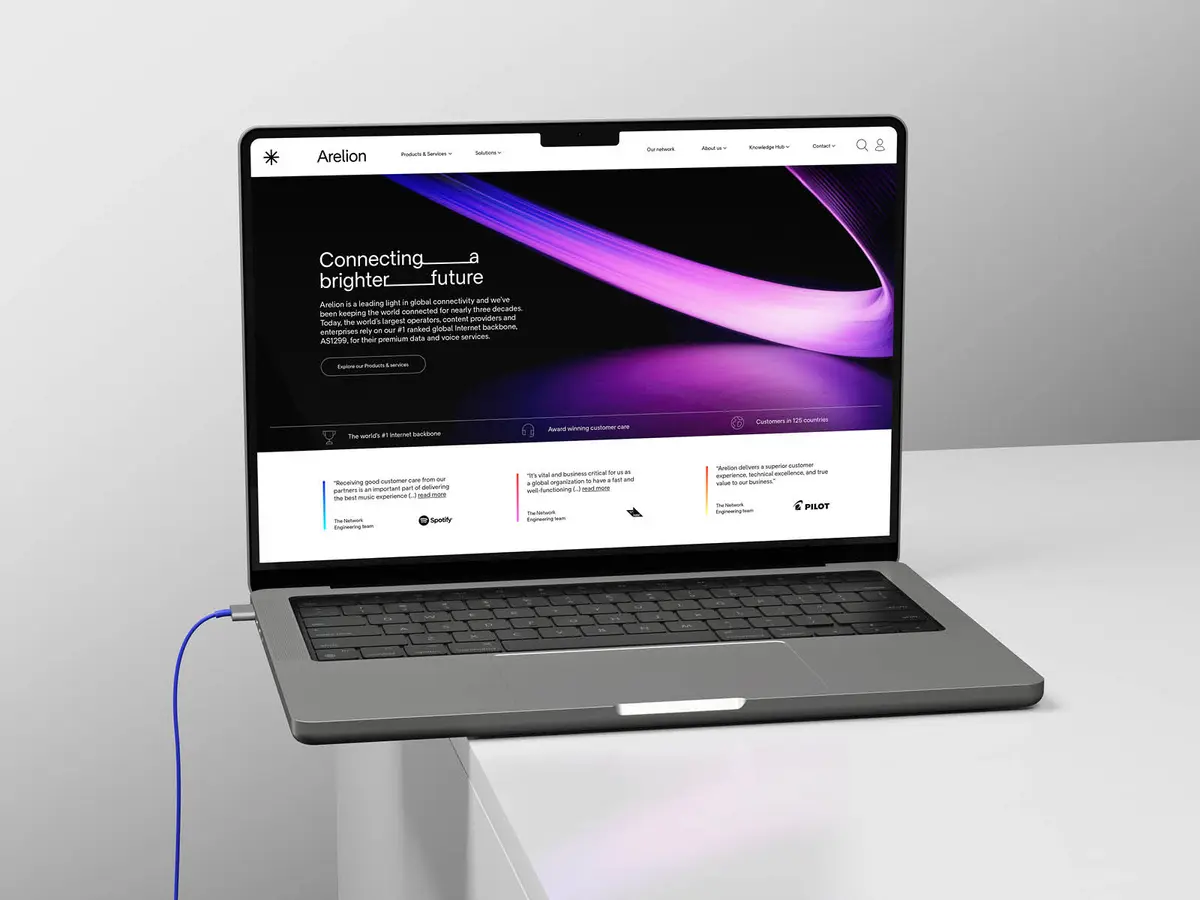 Connecting a brighter future