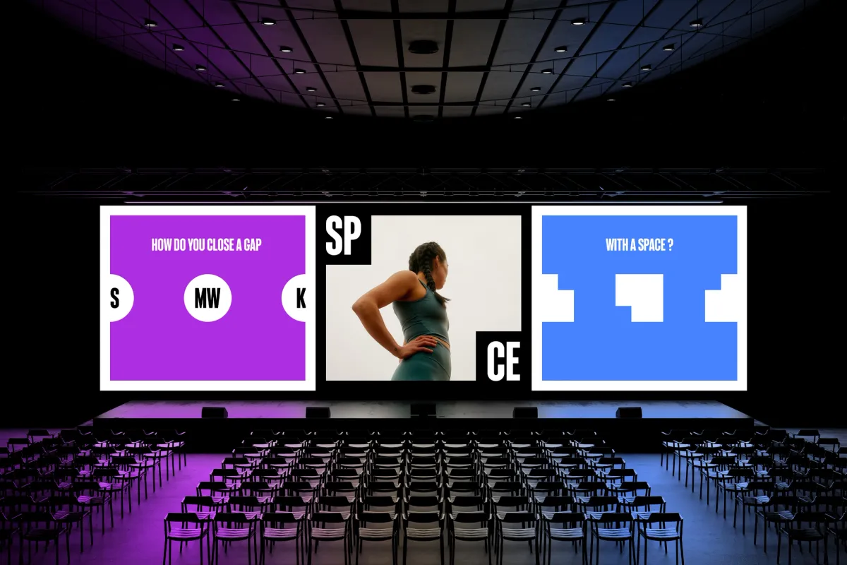 Closing a gap with a space