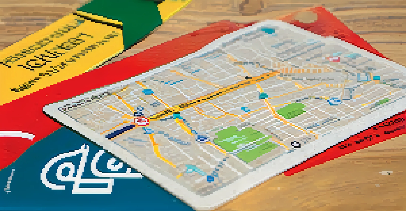 A close-up of a CharlieCard and CharlieTicket on a table with a map of the MBTA system in the background.