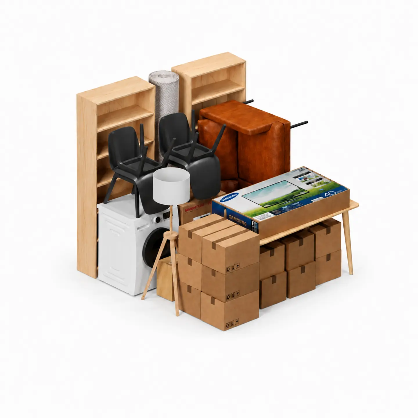 Inbox Storage Medium opslagmaat — ideaal voor een 1- tot 2-kamerappartement