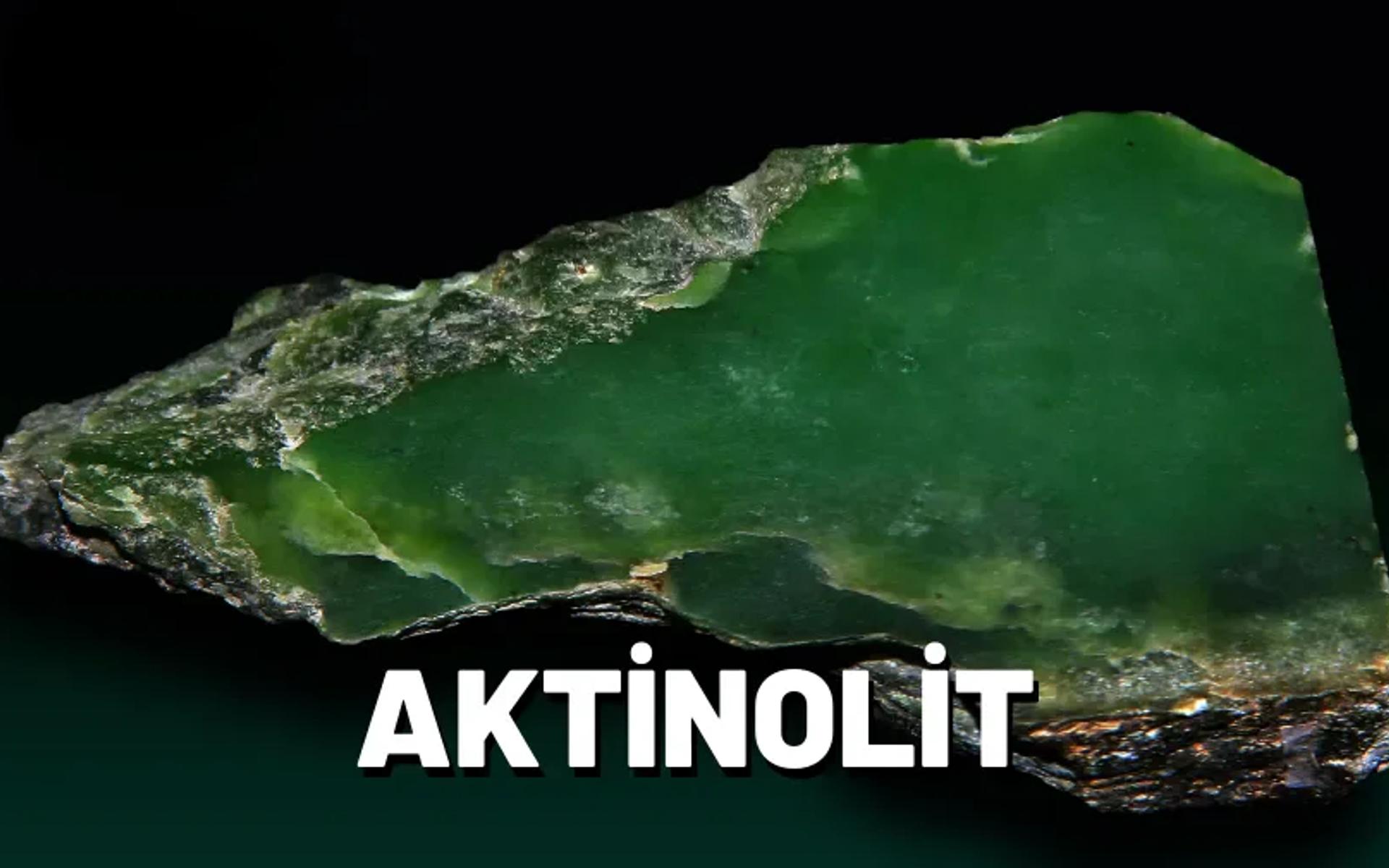 Aktinolit kristal oluşumu