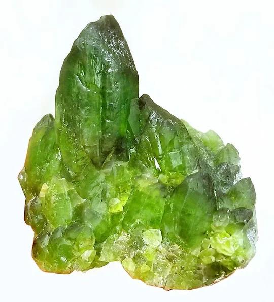 Peridot kristal oluşumu